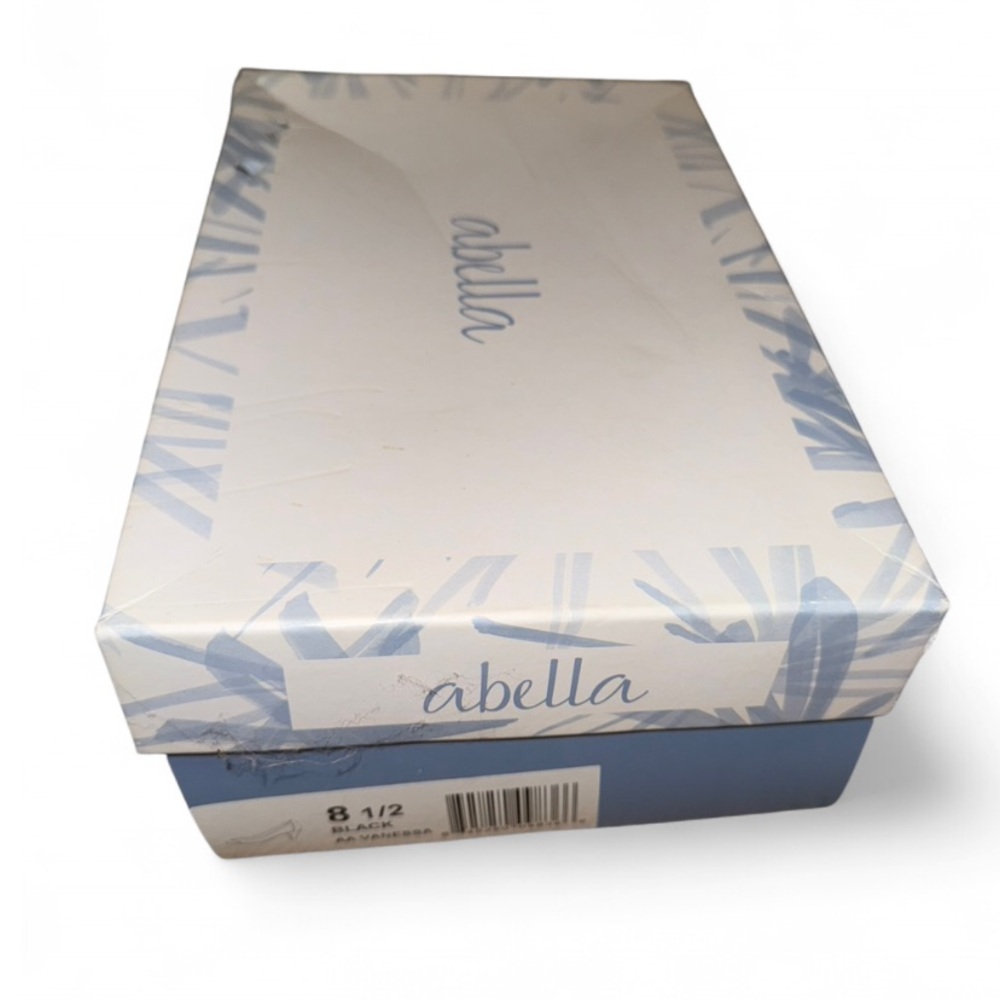 Abella AA Vanessa Black Heels Size 8.5 - Picture 6 of 6